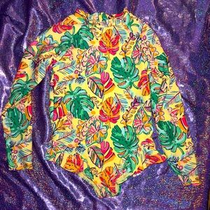 Floral Swimsuit Banana Boat